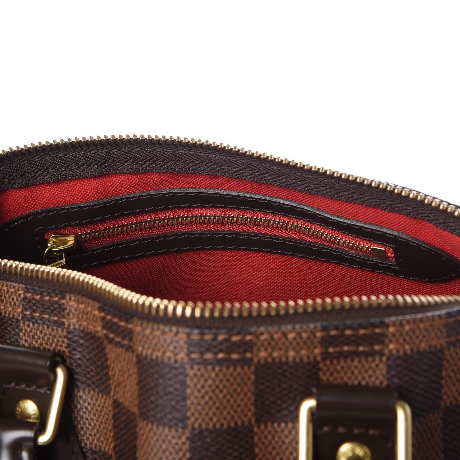 Louis Vuitton Damier Ebene Speedy 25 6 of 9