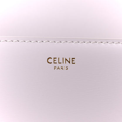 Celine Shiny Calfskin Teen Cuir Triomphe Poudre 6 of 10