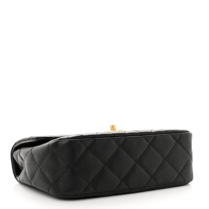 Chanel Caviar Quilted Sweetheart Flap Black 4 of 10