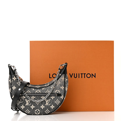 Louis Vuitton Monogram Jacquard Denim Loop Black 10 of 10