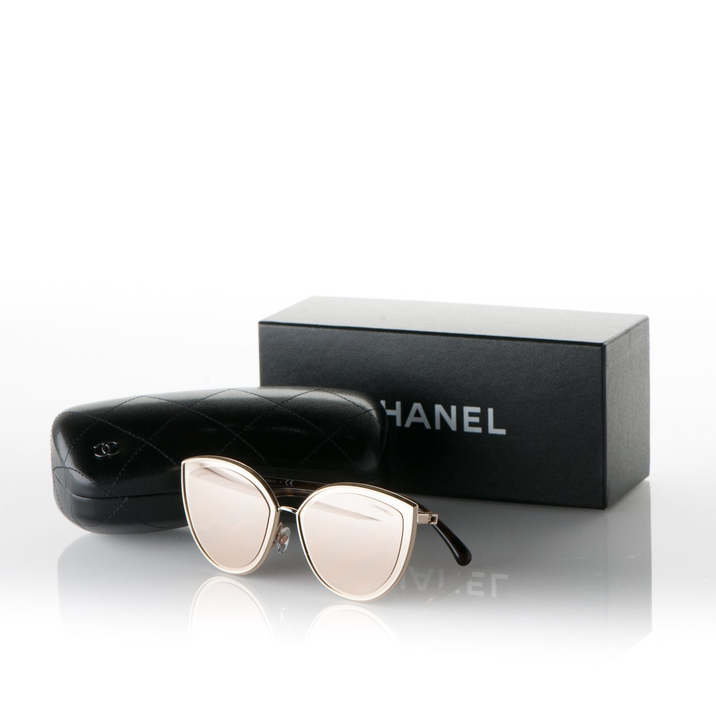 Metal Cat Eye Sunglasses 4222