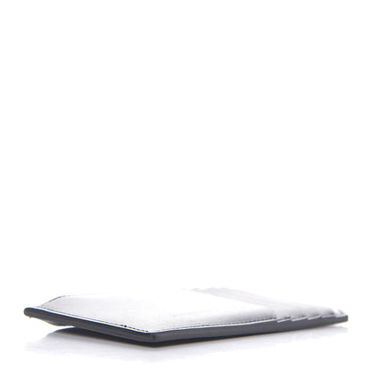 Saint Laurent Calfskin 5 Fragments Zip Pouch Card Holder Black 4 of 10