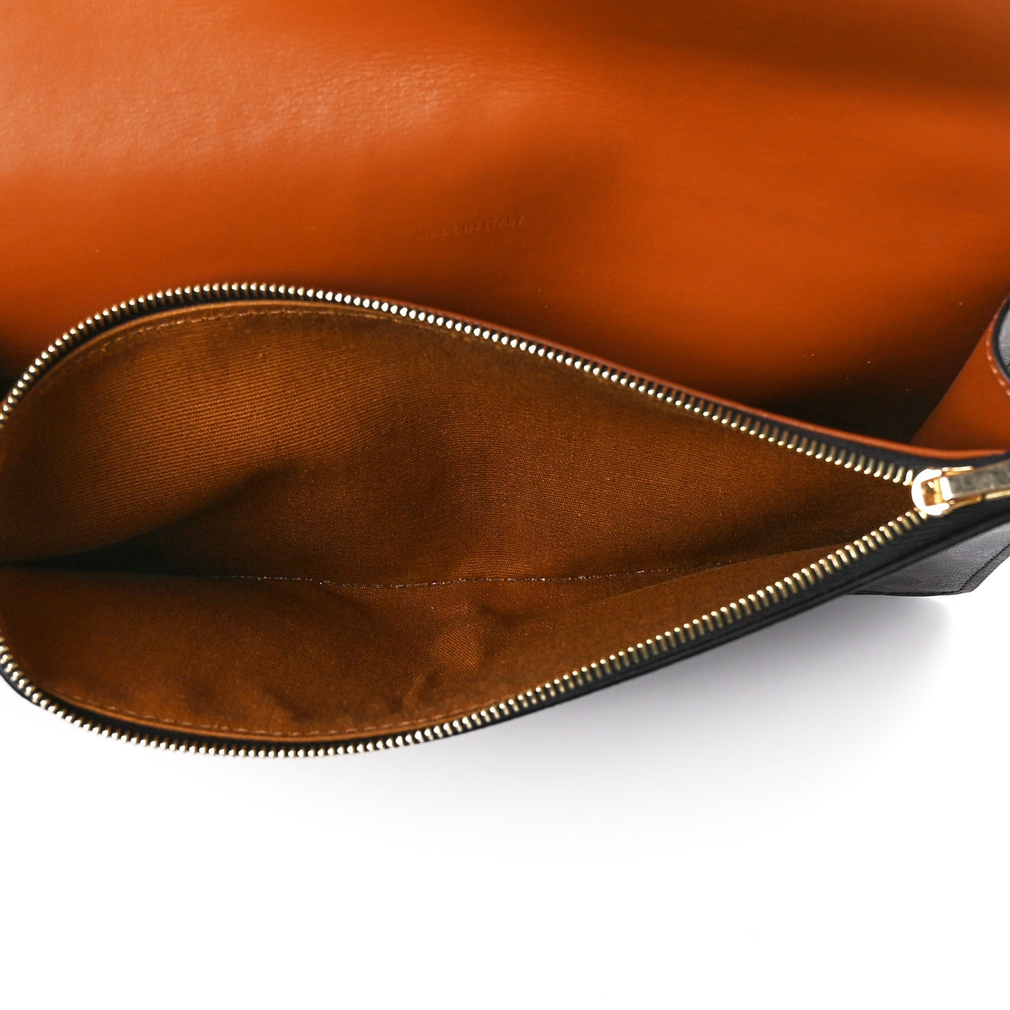 Triomphe Canvas Lambskin Wallet On Strap Tan