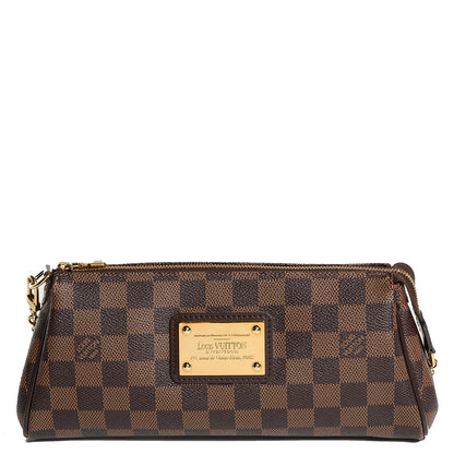 Louis Vuitton Damier Ebene Eva Clutch 1 of 7