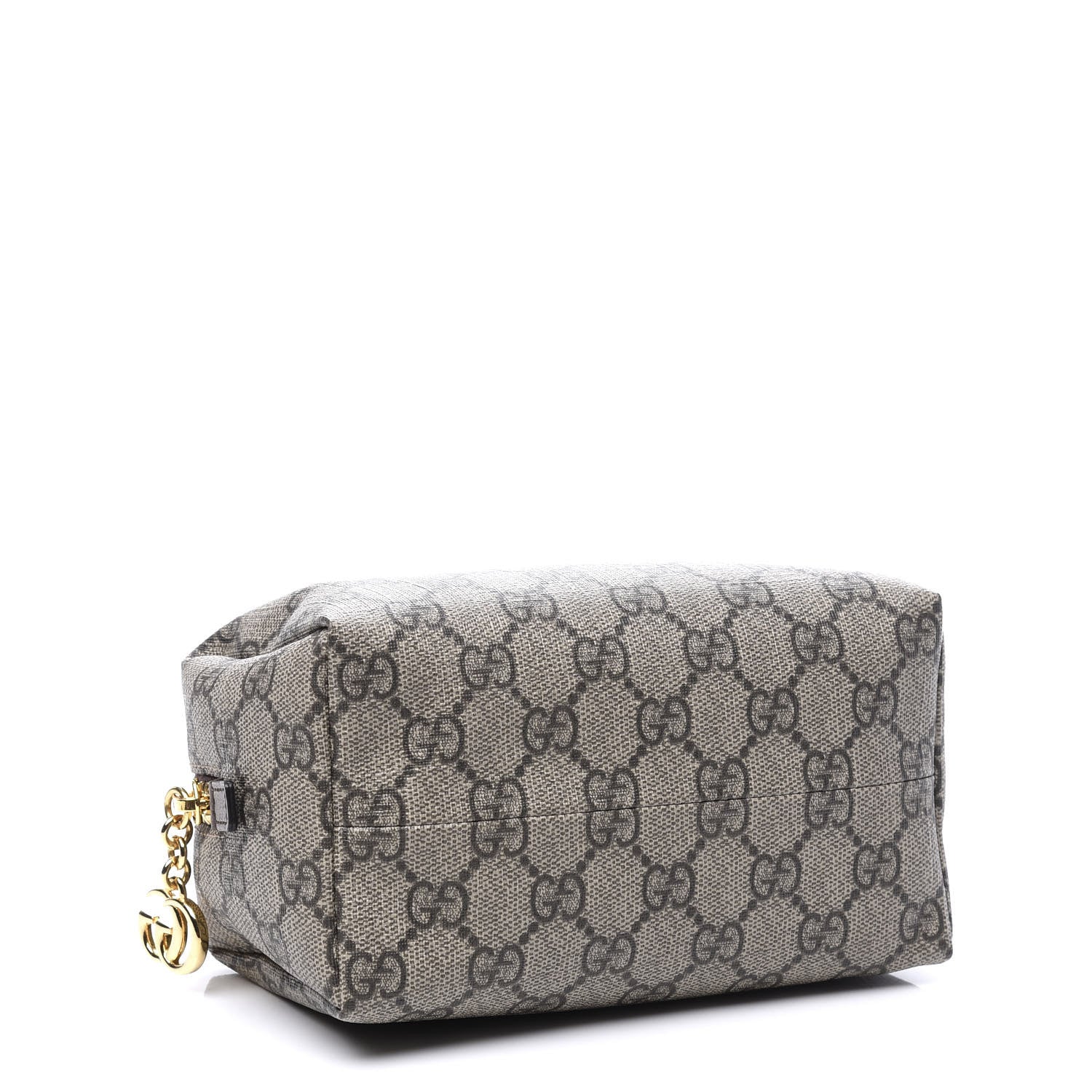 Gucci Soft GG Supreme Monogram Calfskin Medium Ophidia Cosmetic Case Beige Ebony New Acero 3 of 11