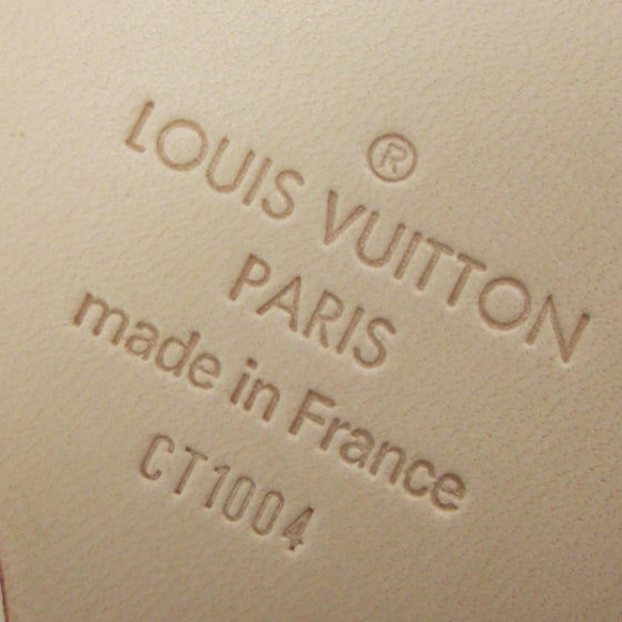 Louis Vuitton Vachetta Monogram Panda Porte Cles Key Chain 3 of 5