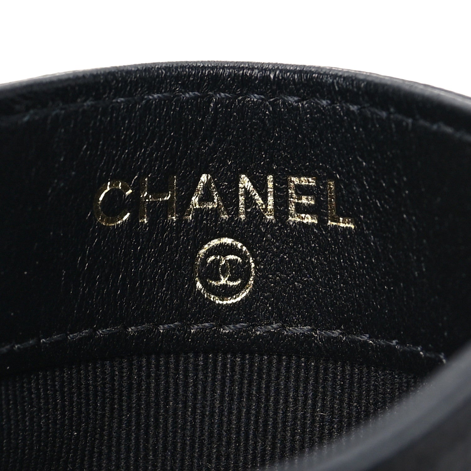 Chanel Caviar Quilted Crystal Card Holder Black 6 of 9