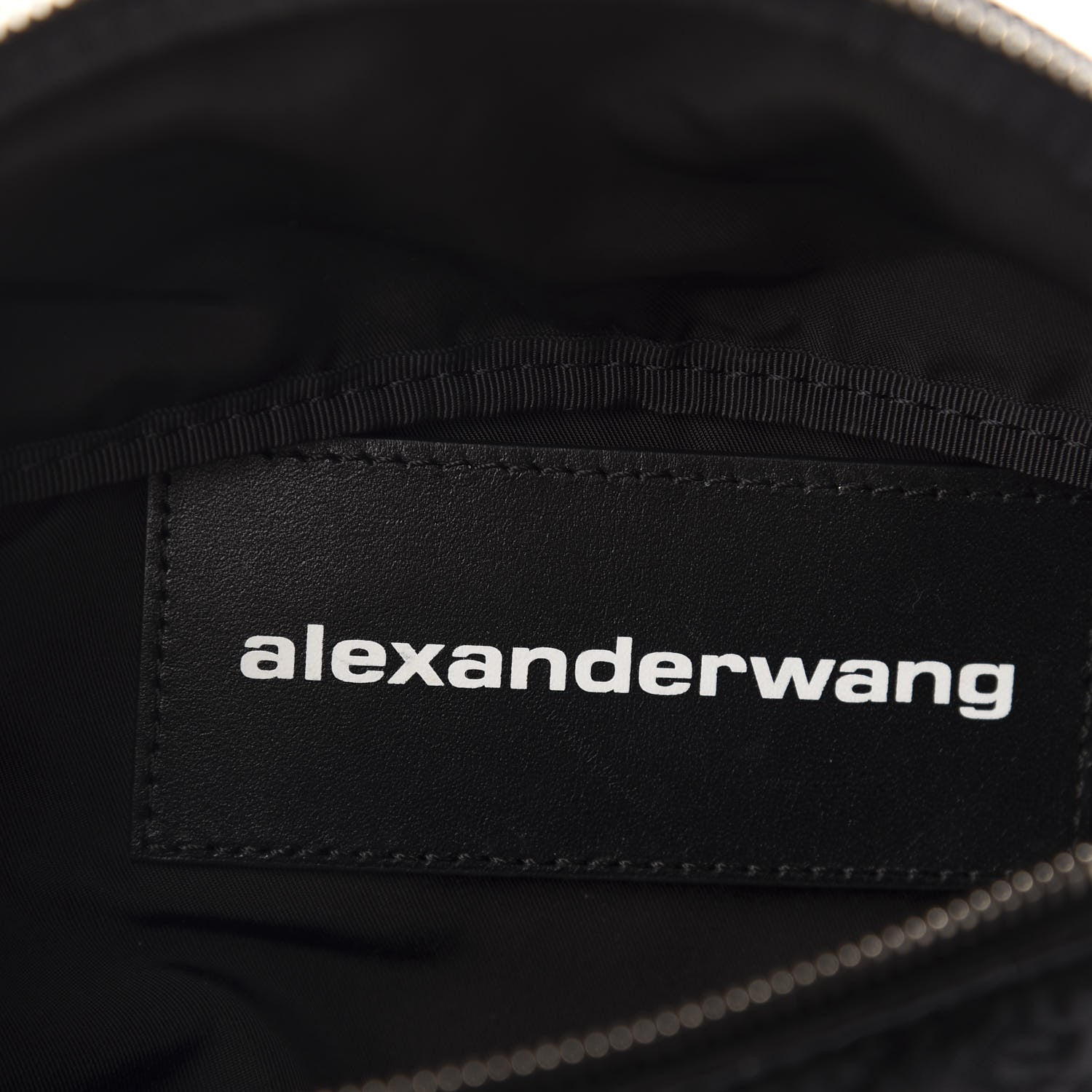 Alexander Wang Nylon Logo Printed Attica Belt Bag Black 10 of 11