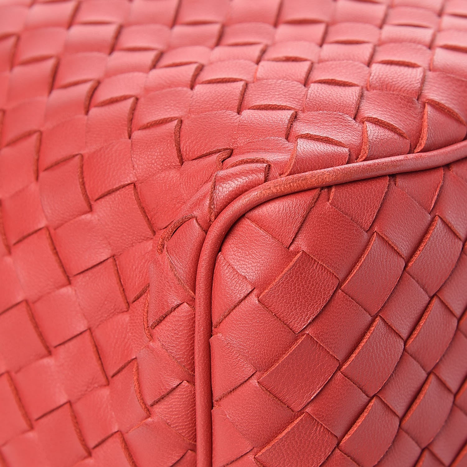 Bottega Veneta Nappa Intrecciato Satchel Corniola 11 of 16