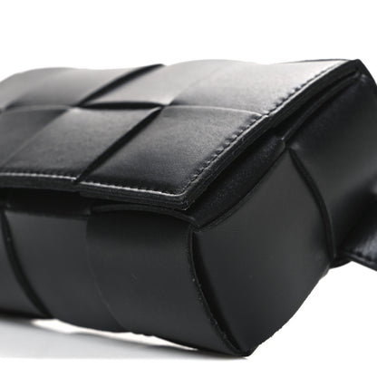 Bottega Veneta Nappa Maxi Intreccio The Belt Cassette Bag Black 9 of 9
