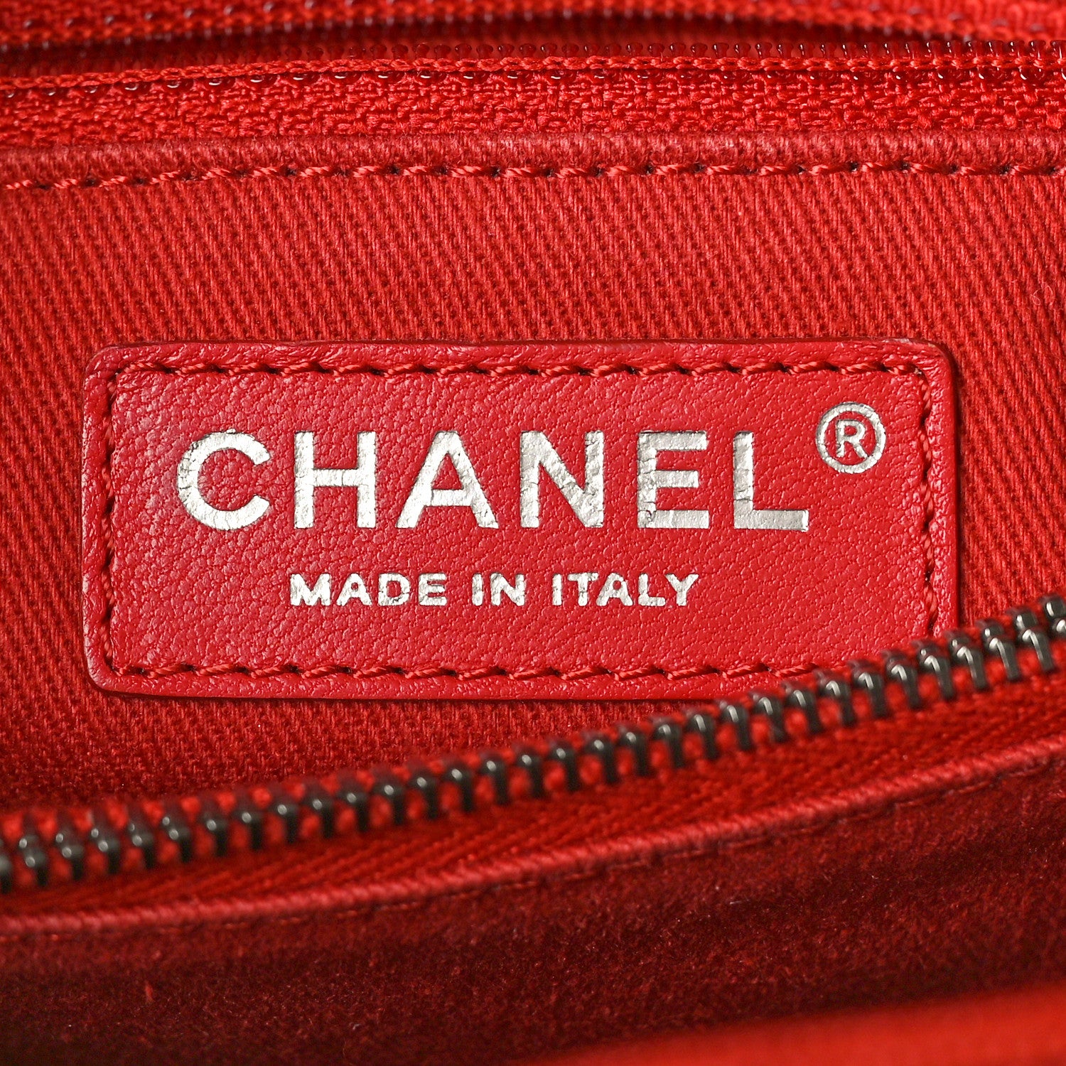 Chanel Caviar Quilted Small Coco Handle Flap Red 6 of 10
