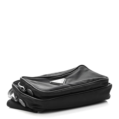 Prada Re-Nylon Saffiano Belt Bag L Black 4 of 10