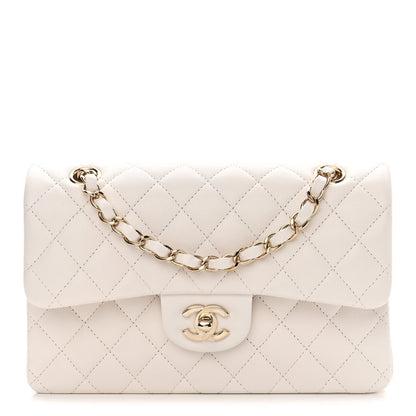 Chanel Caviar Quilted Small Double Flap White 1 of 11