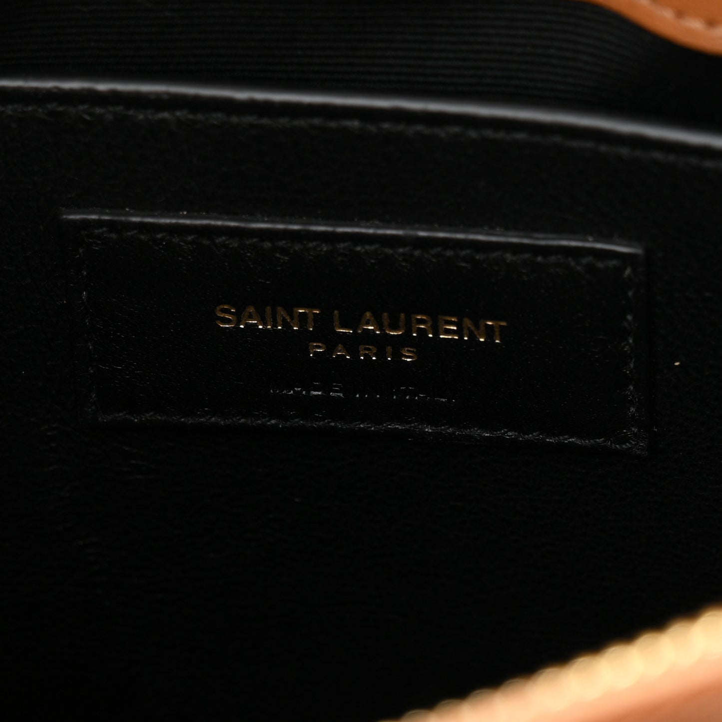 Suede Calfskin Y Quilted Monogram Small Loulou Chain Satchel Cinnamon