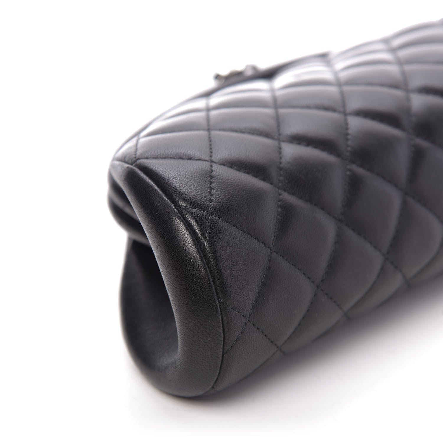 Chanel Lambskin Quilted Timeless Clutch Black 4 of 11