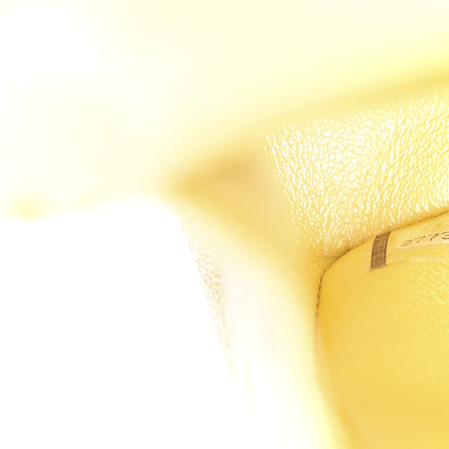 Chanel Iridescent Caviar Quilted Small Double Flap Yellow 6 of 10