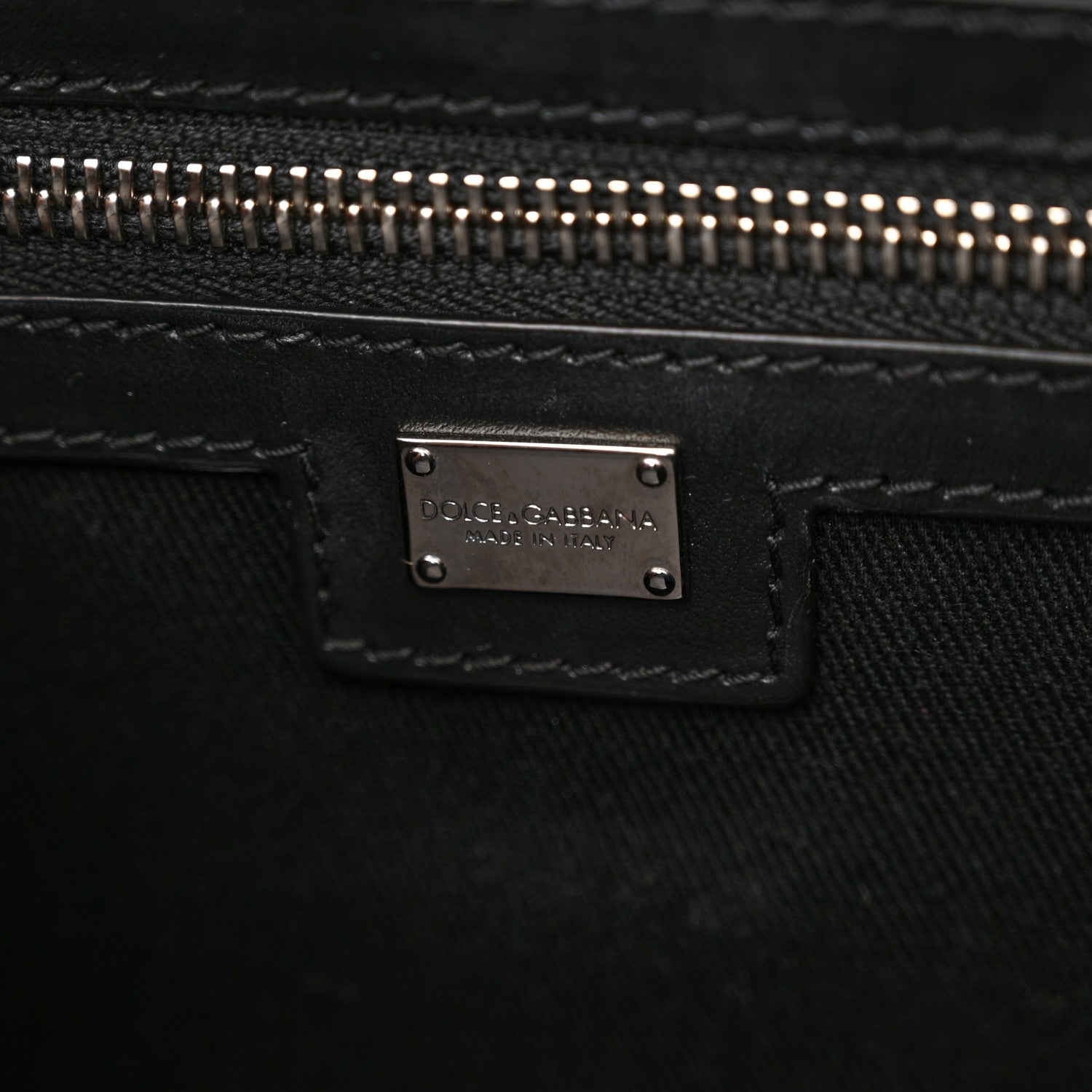 Dolce & Gabbana Canvas Calfskin Leopard Print Tote 6 of 9