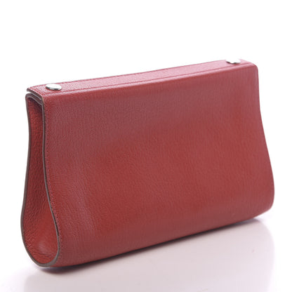 Hermes Chevre Mysore Karo GM Rouge Garance 3 of 9