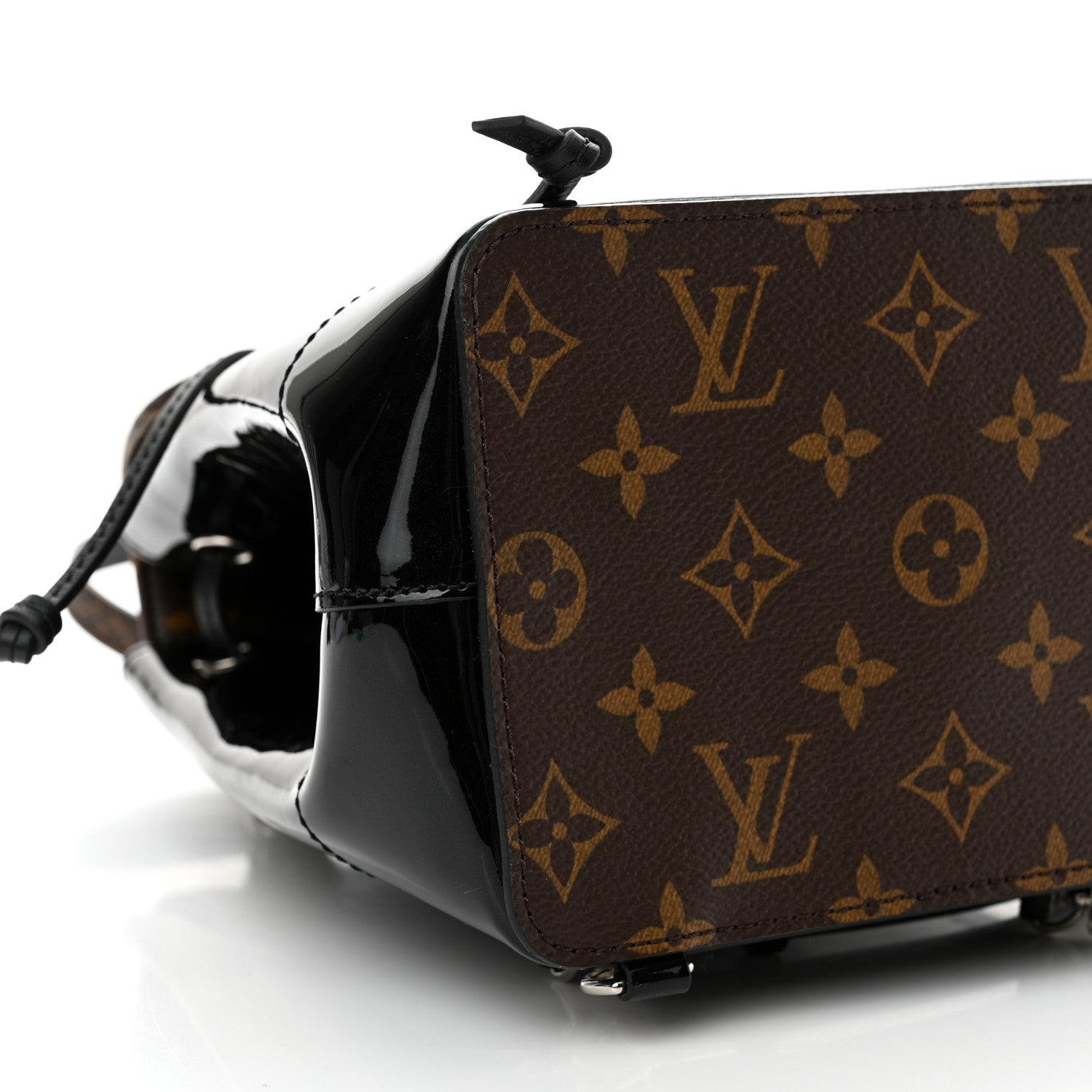 Louis Vuitton Patent Monogram Hot Springs Backpack Black 1569977