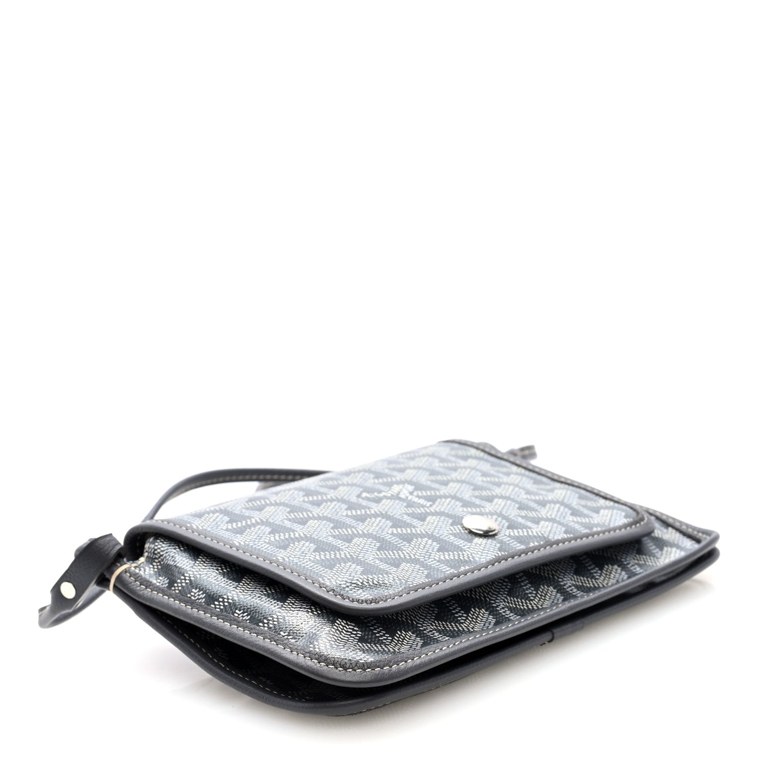 Goyard Goyardine Plumet Wallet Clutch Grey 4 of 9