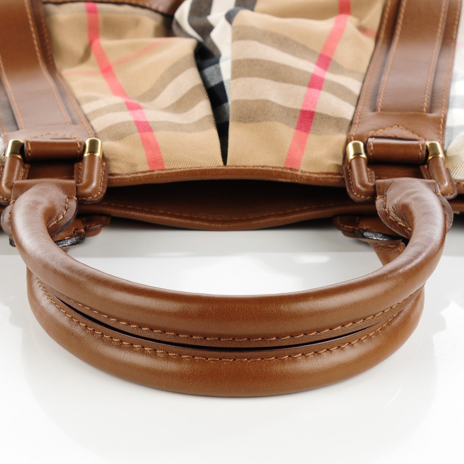Burberry House Check Large Tote Brown 10 of 10