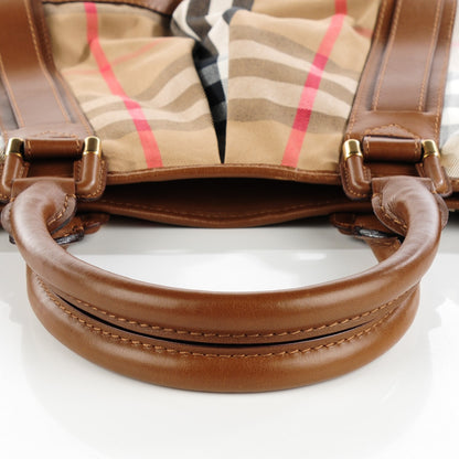 Burberry House Check Large Tote Brown 10 of 10