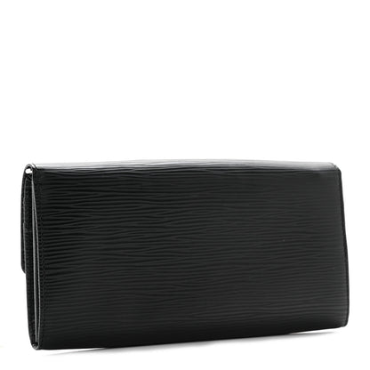 Louis Vuitton Epi Sarah Wallet Black 3 of 10