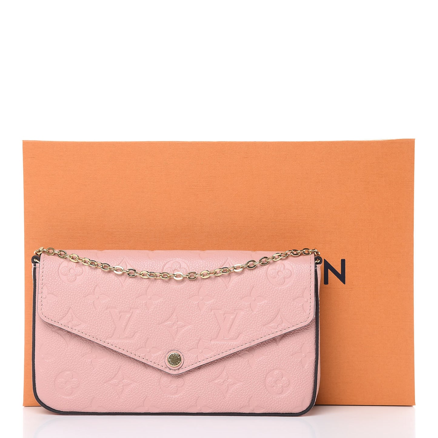 Empreinte Pochette Felicie Chain Wallet Rose Poudre