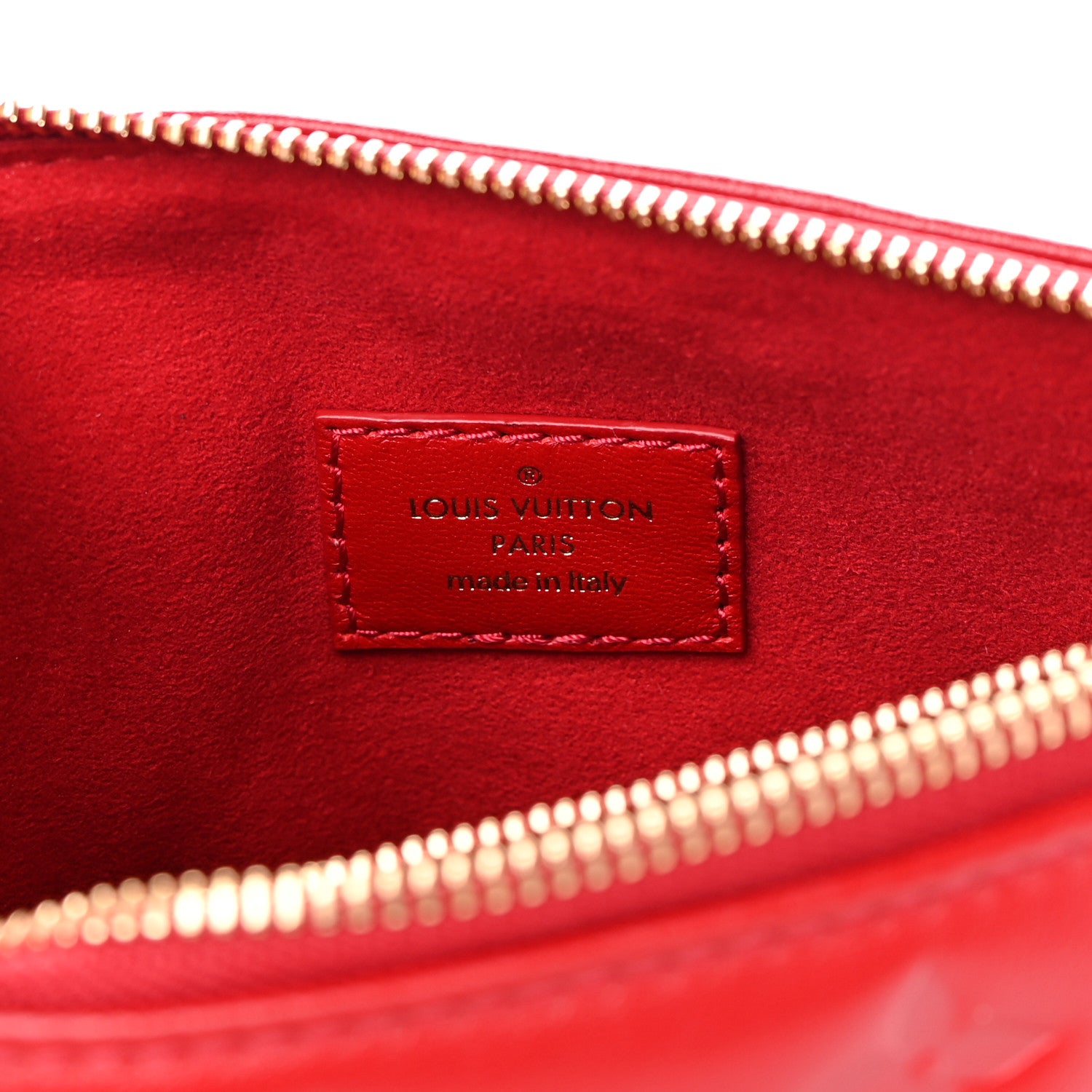 Louis Vuitton Mother of Pearl Lambskin Embossed Monogram Coussin BB Red Green 8 of 13