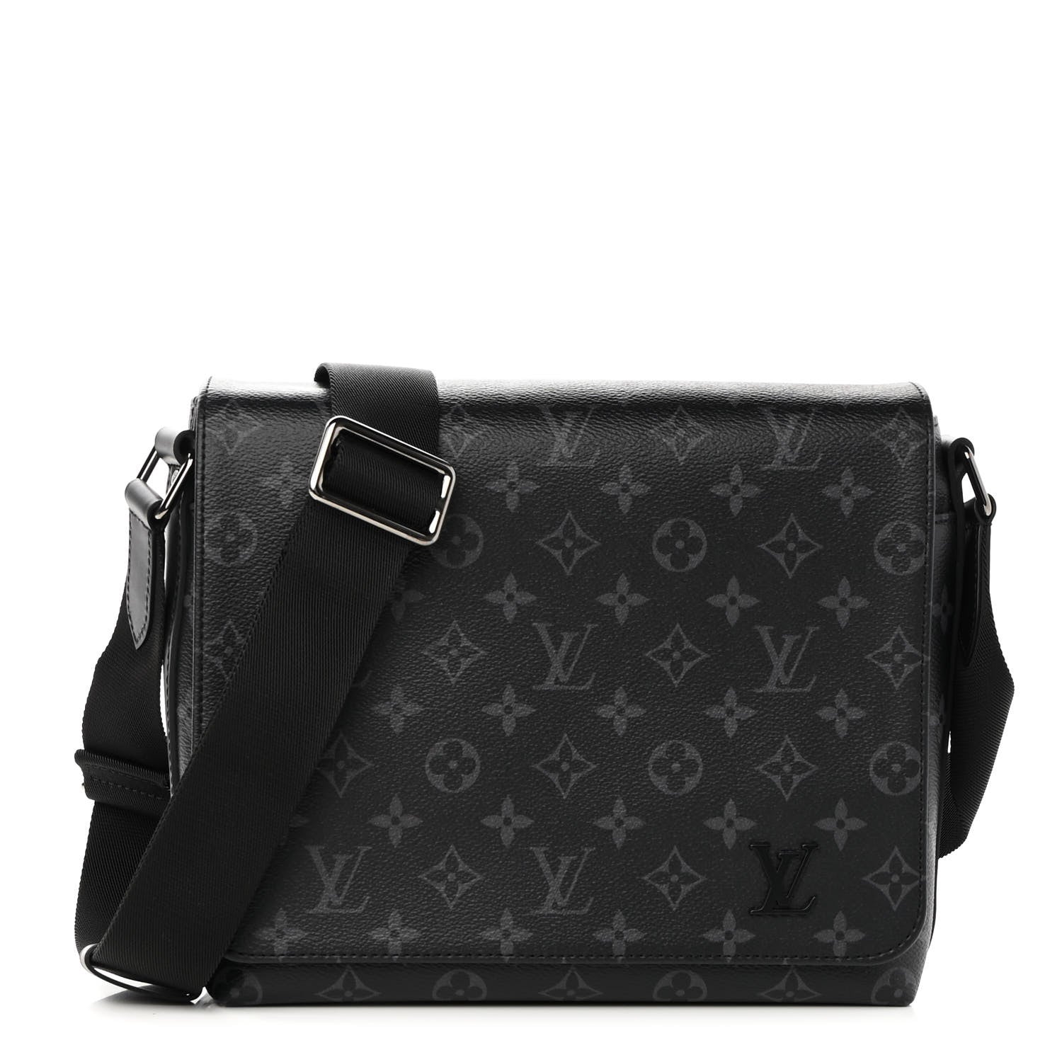Louis Vuitton Monogram Eclipse District PM Black 1 of 9