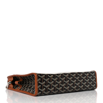 Goyard Goyardine Jouvence GM Toiletry Pouch Black Gold 4 of 8