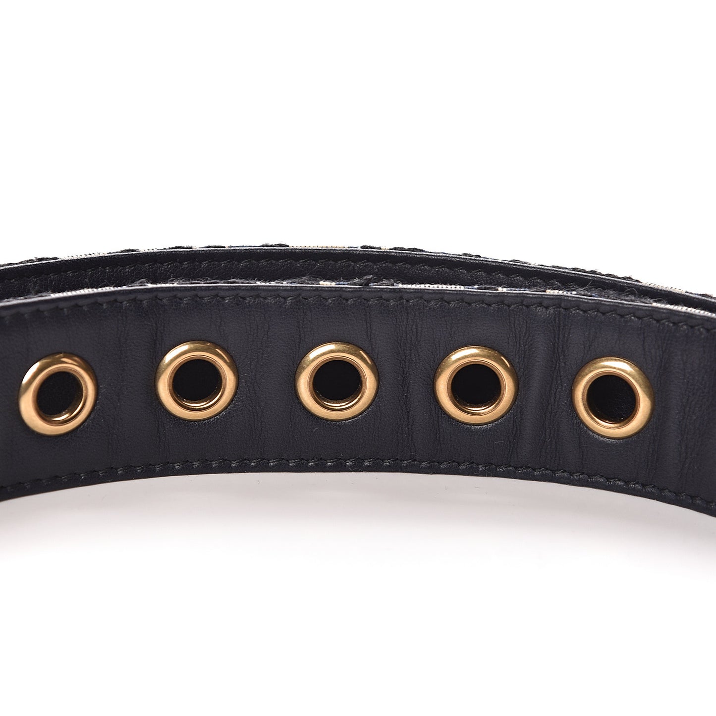 Oblique 35mm Diorquake Belt 85 Blue Multi