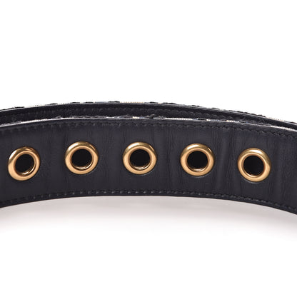 Christian Dior Oblique 35mm Diorquake Belt 85 Blue Multi 5 of 7