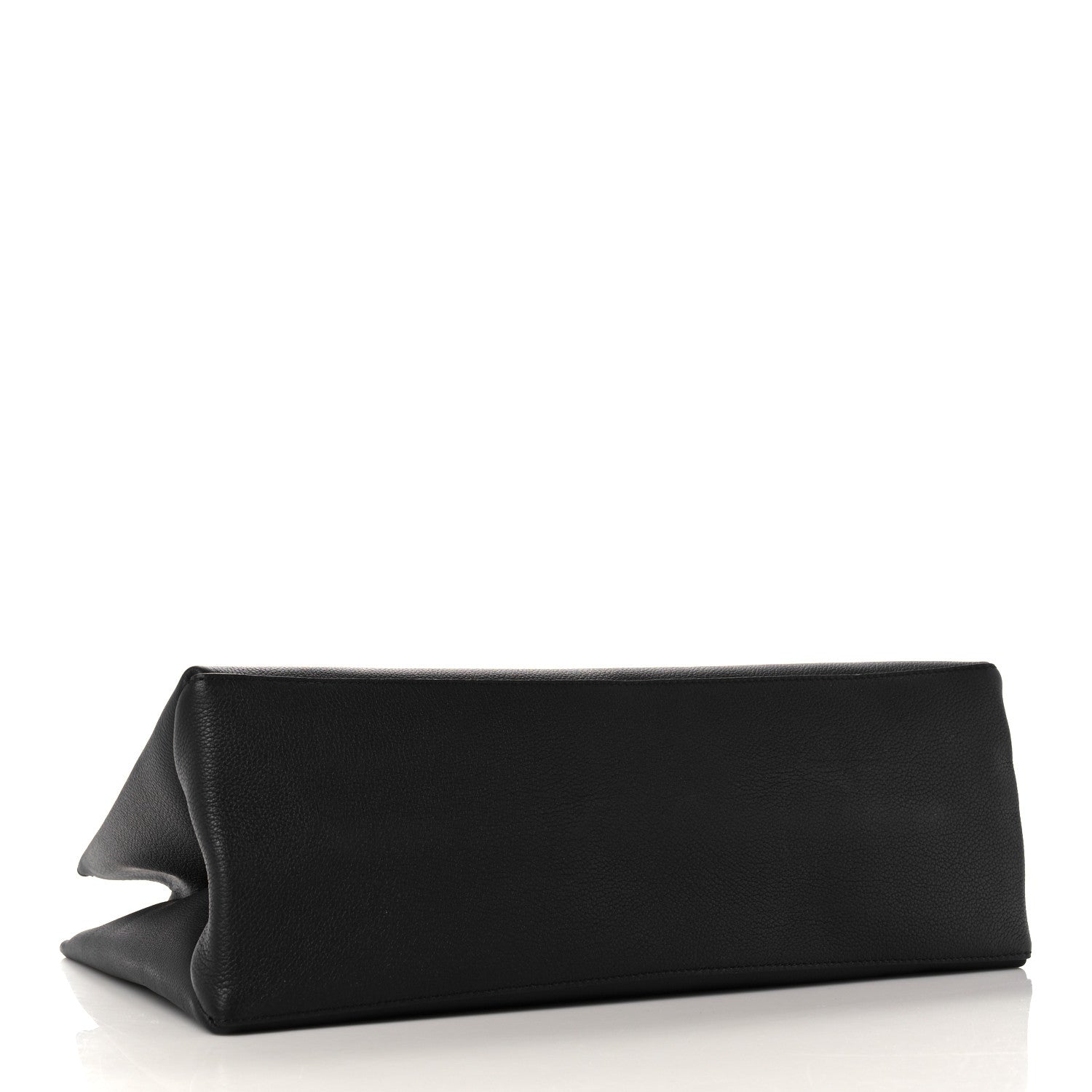 Louis Vuitton Grained Calfskin Lockme Shopper Black 6 of 17
