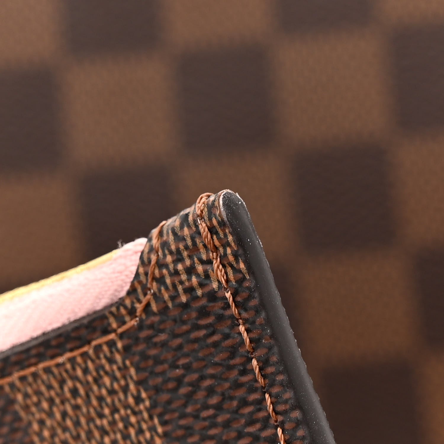 Louis Vuitton Damier Ebene Neo Neverfull MM Rose Ballerine 13 of 15
