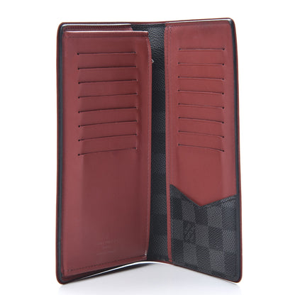 Louis Vuitton Damier Graphite Brazza Wallet Bordeaux 5 of 11