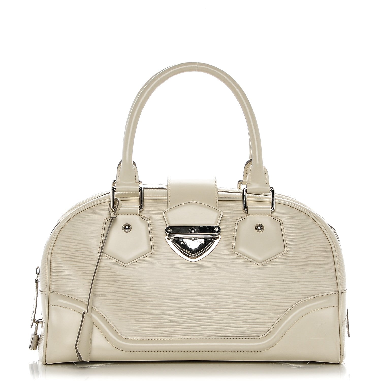 Louis Vuitton Epi Bowling Montaigne GM Ivory 1 of 8