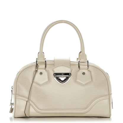 Louis Vuitton Epi Bowling Montaigne GM Ivory 1 of 8