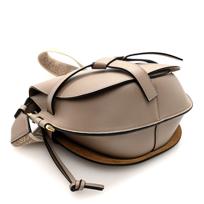 Loewe Soft Calfskin Jacquard Small Gate Crossbody Bag Sand 9 of 10