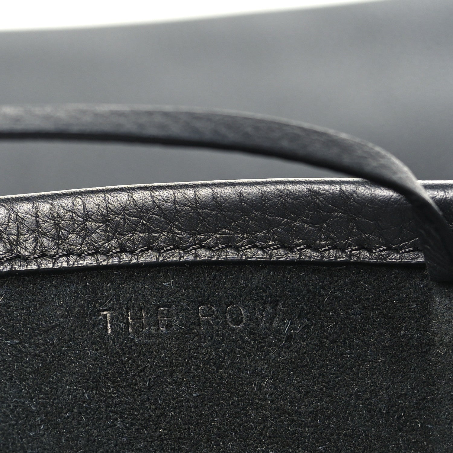 The Row Grained Calfskin Large N/S Hook Tote Black 5 of 8