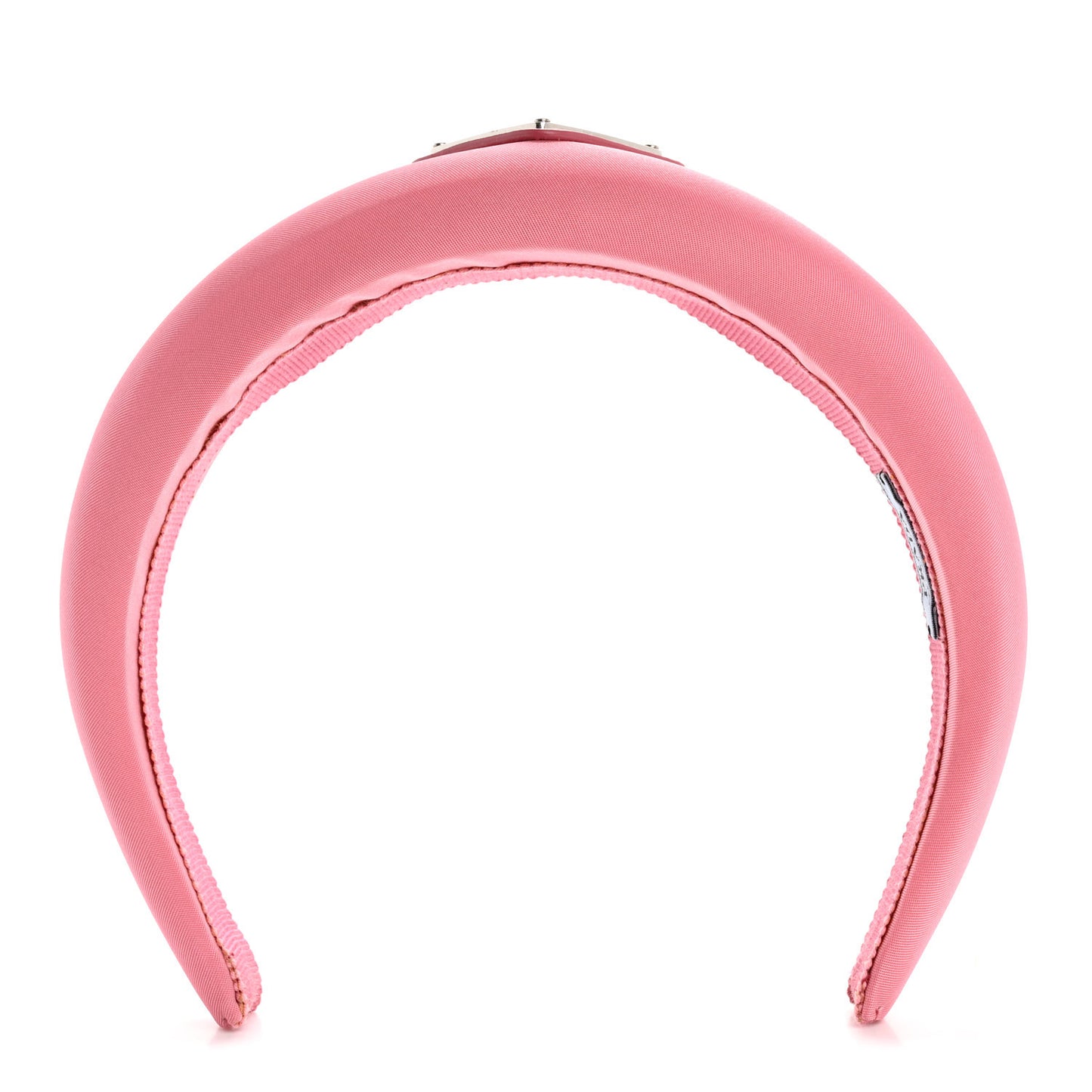 Re-Nylon Triangle Logo Headband Begonia