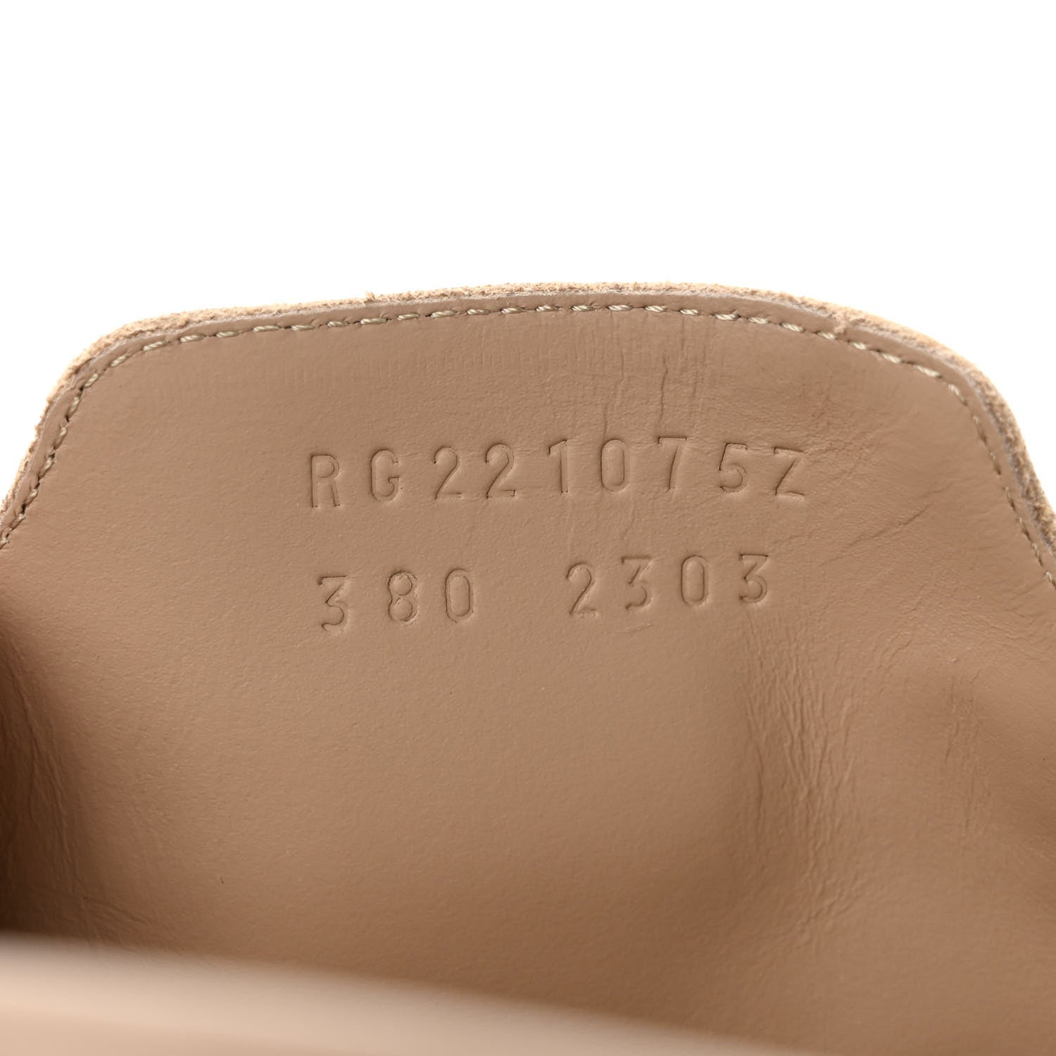 Hermes Suede Goatskin Womens Empire Sandals 38 Beige Argile 8 of 9