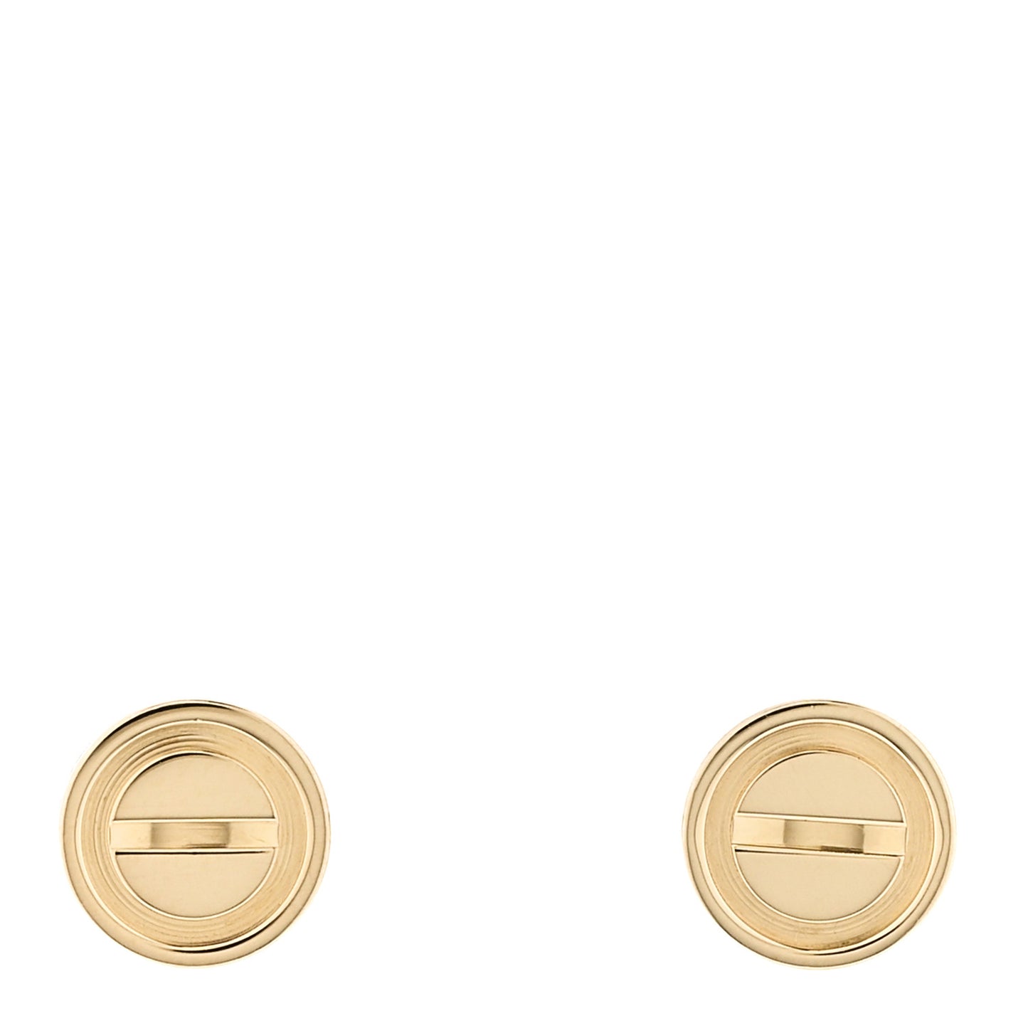 18K Yellow Gold LOVE Earrings