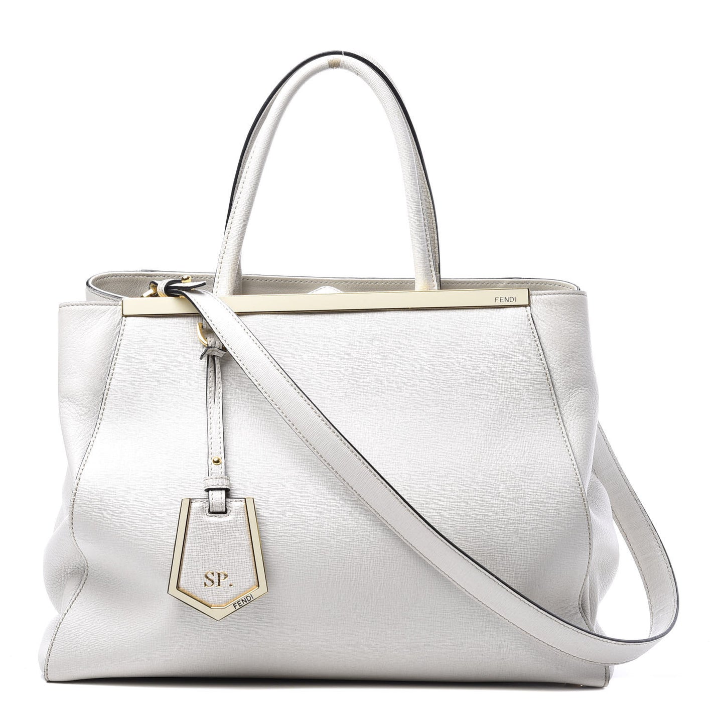 Vitello Elite Regular 2Jours Tote Latte