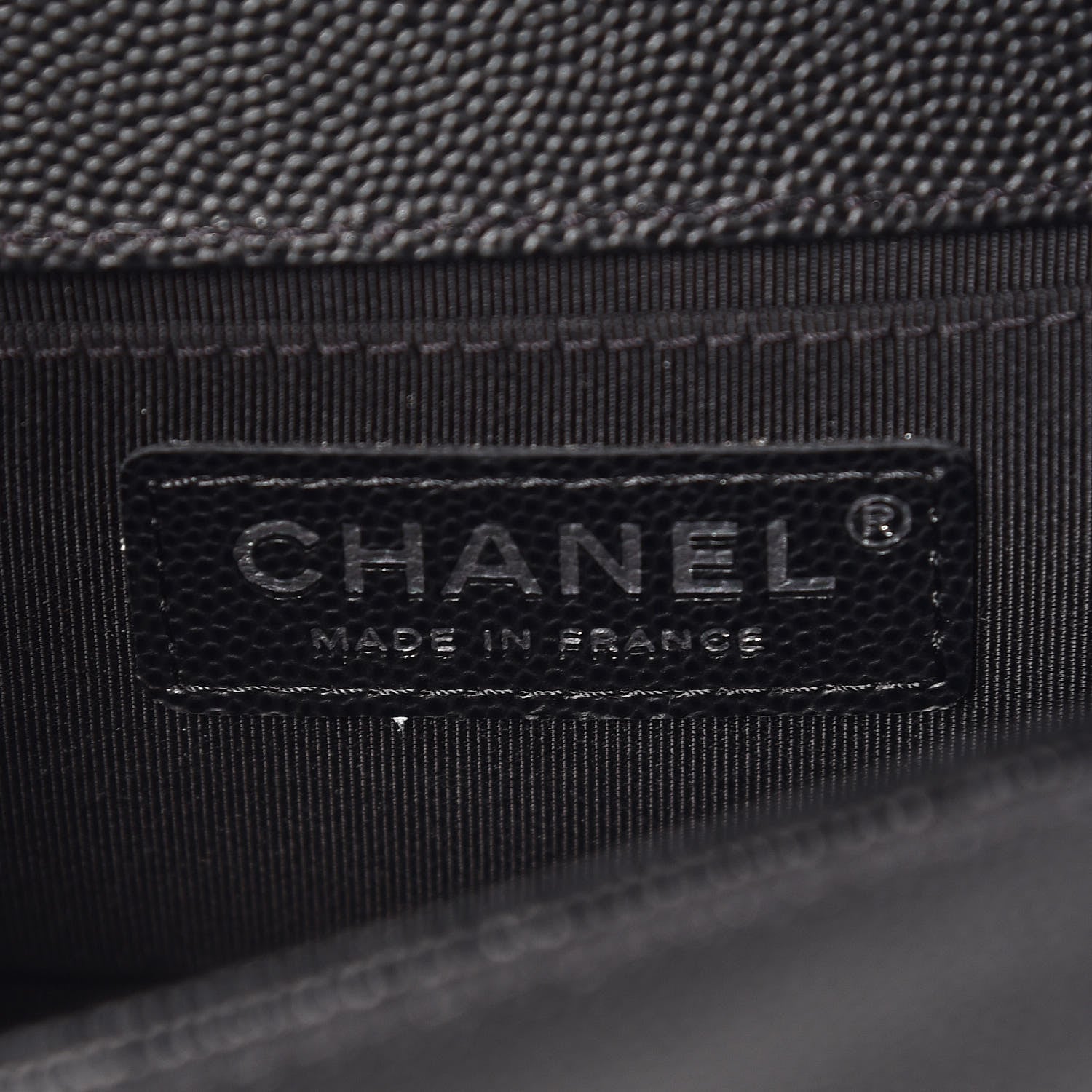 Chanel Caviar Quilted Small Boy Flap Black 8 of 10