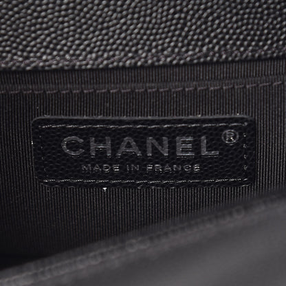 Chanel Caviar Quilted Small Boy Flap Black 8 of 10