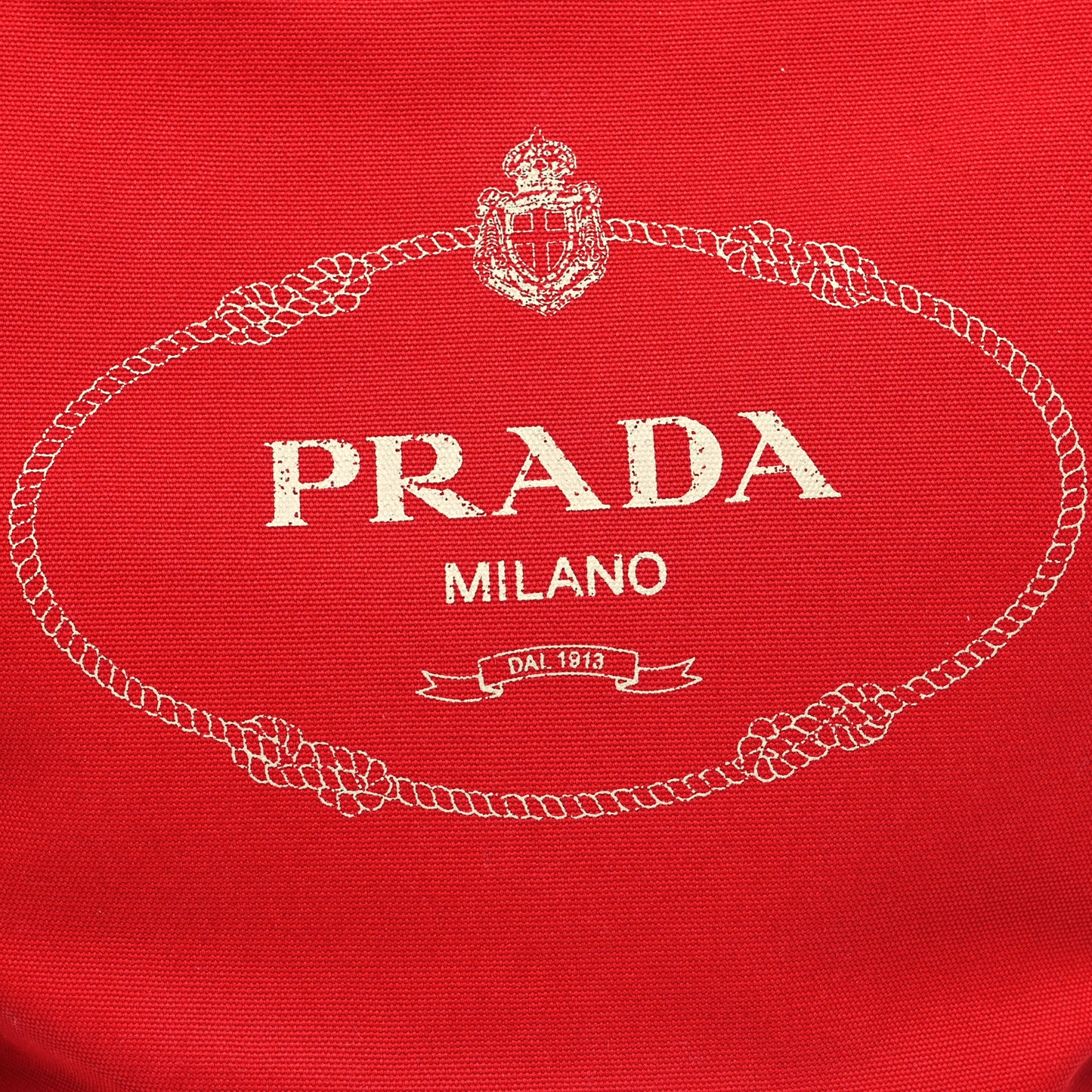 Canapa Small Shopping Tote Rosso