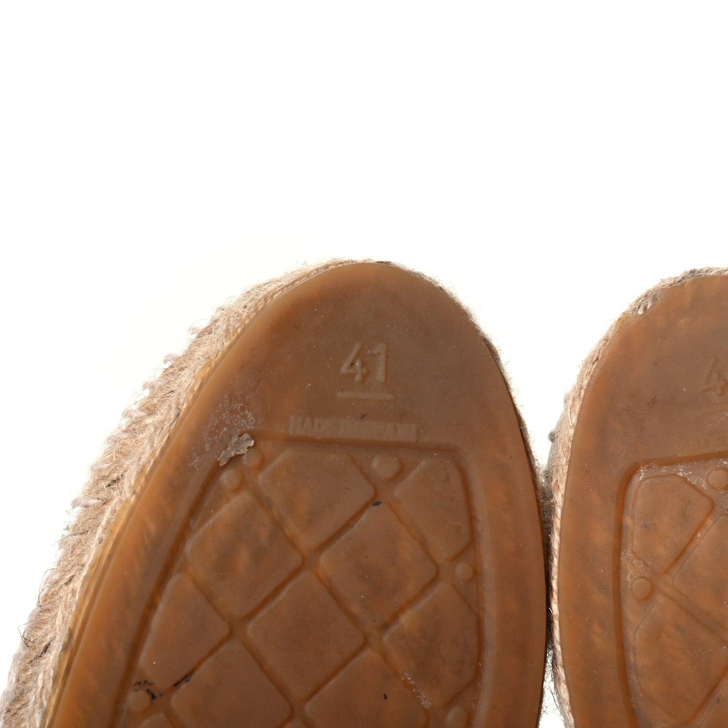 Chanel Patent Sequin CC Espadrilles 41 White 5 of 5