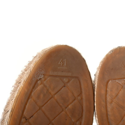 Chanel Patent Sequin CC Espadrilles 41 White 5 of 5