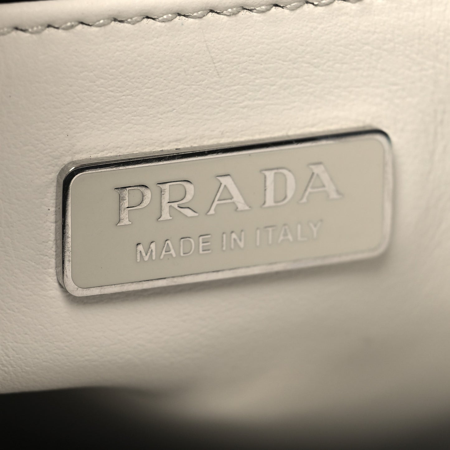 Spazzolato Cleo Shoulder Bag White